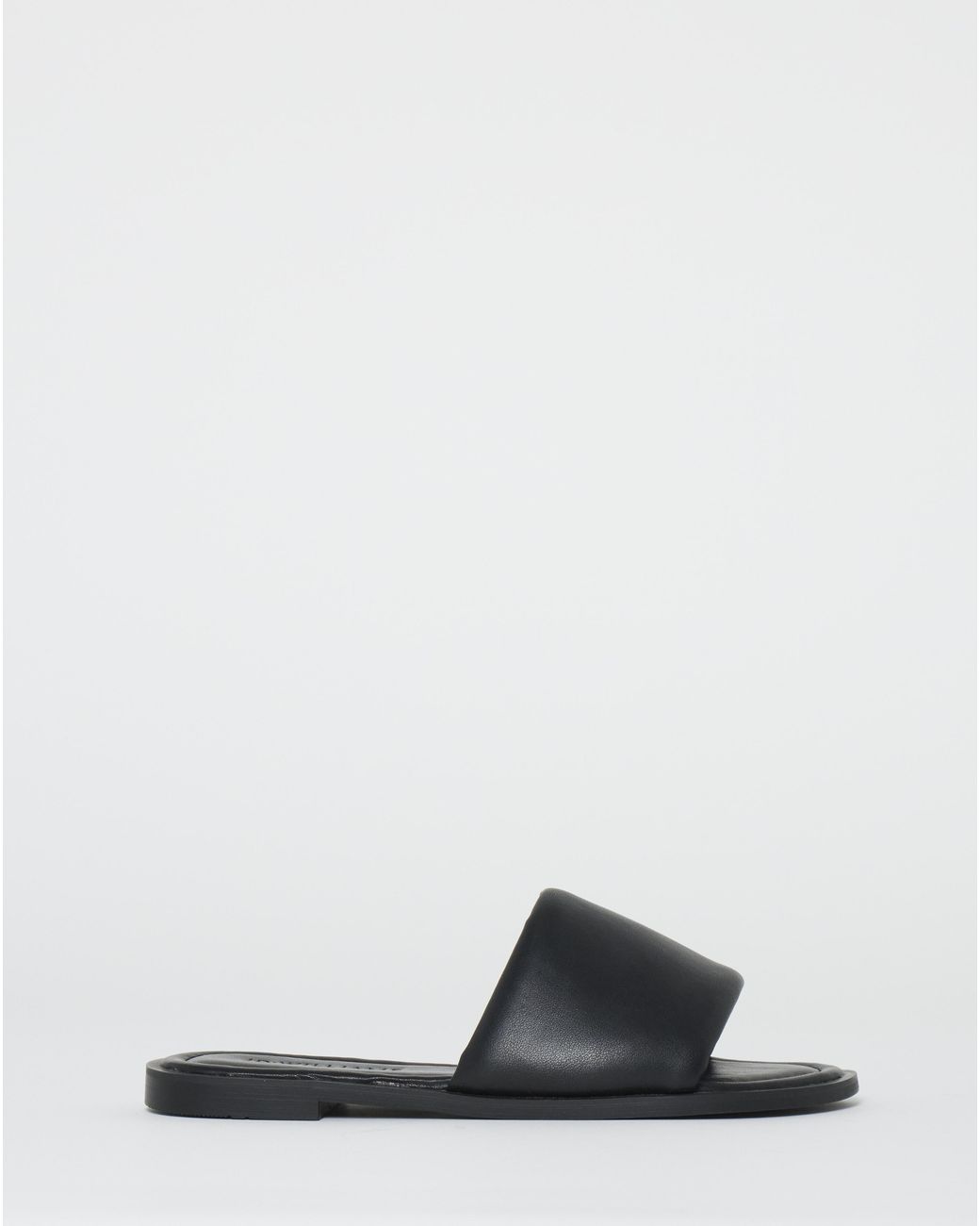 JD Williams Black Classic Flat Mules Wide