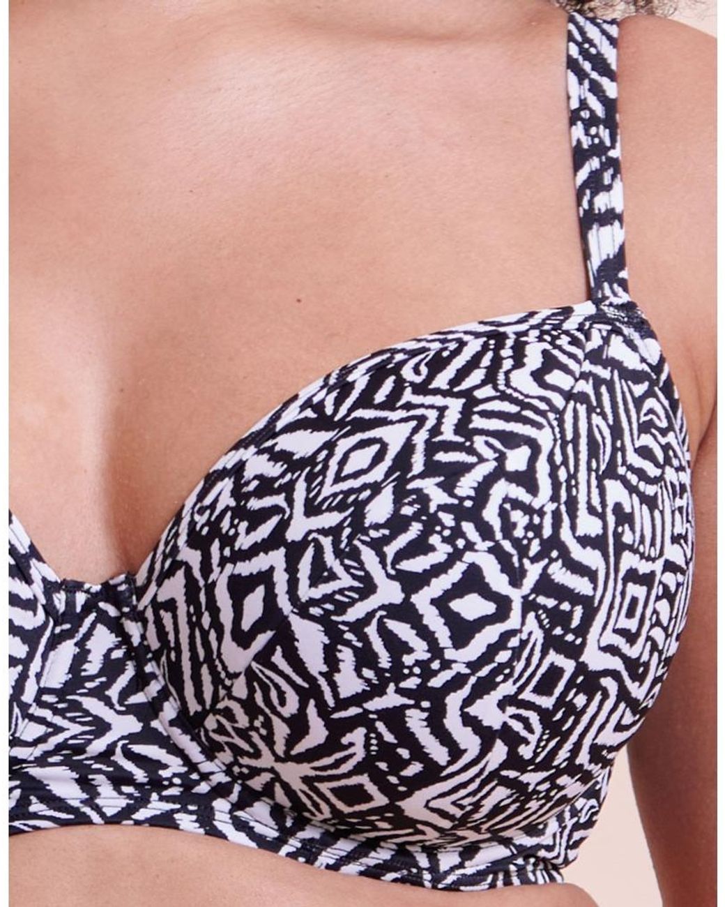 Curvy Kate Multicolor Swim Wild Horizon Bikini Top