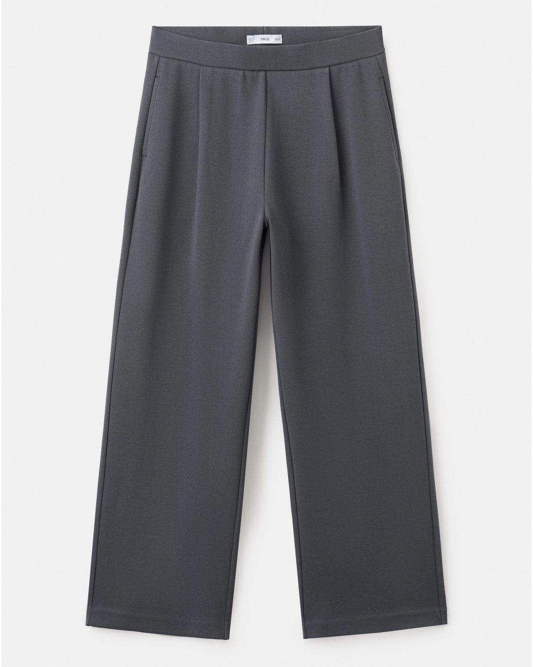 Mango Gray Elasticated Waist Trouser
