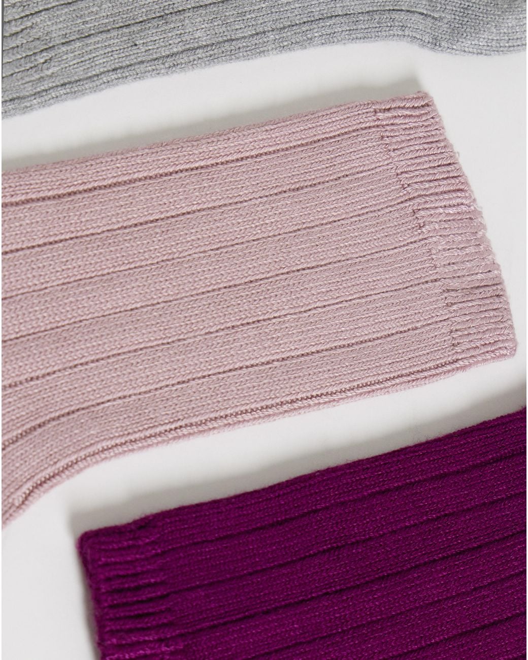 Pretty Secrets Gray 3 Pack Soft Light Thermal Socks