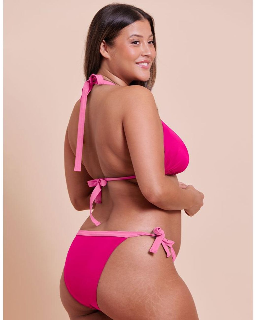 Curvy Kate Red Ibiza String Bikini Brief