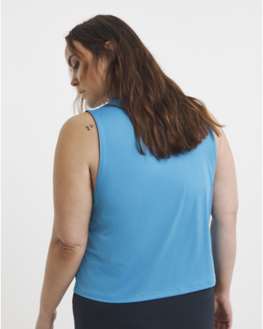 Under Armour Blue Vanish Energy Crop Top