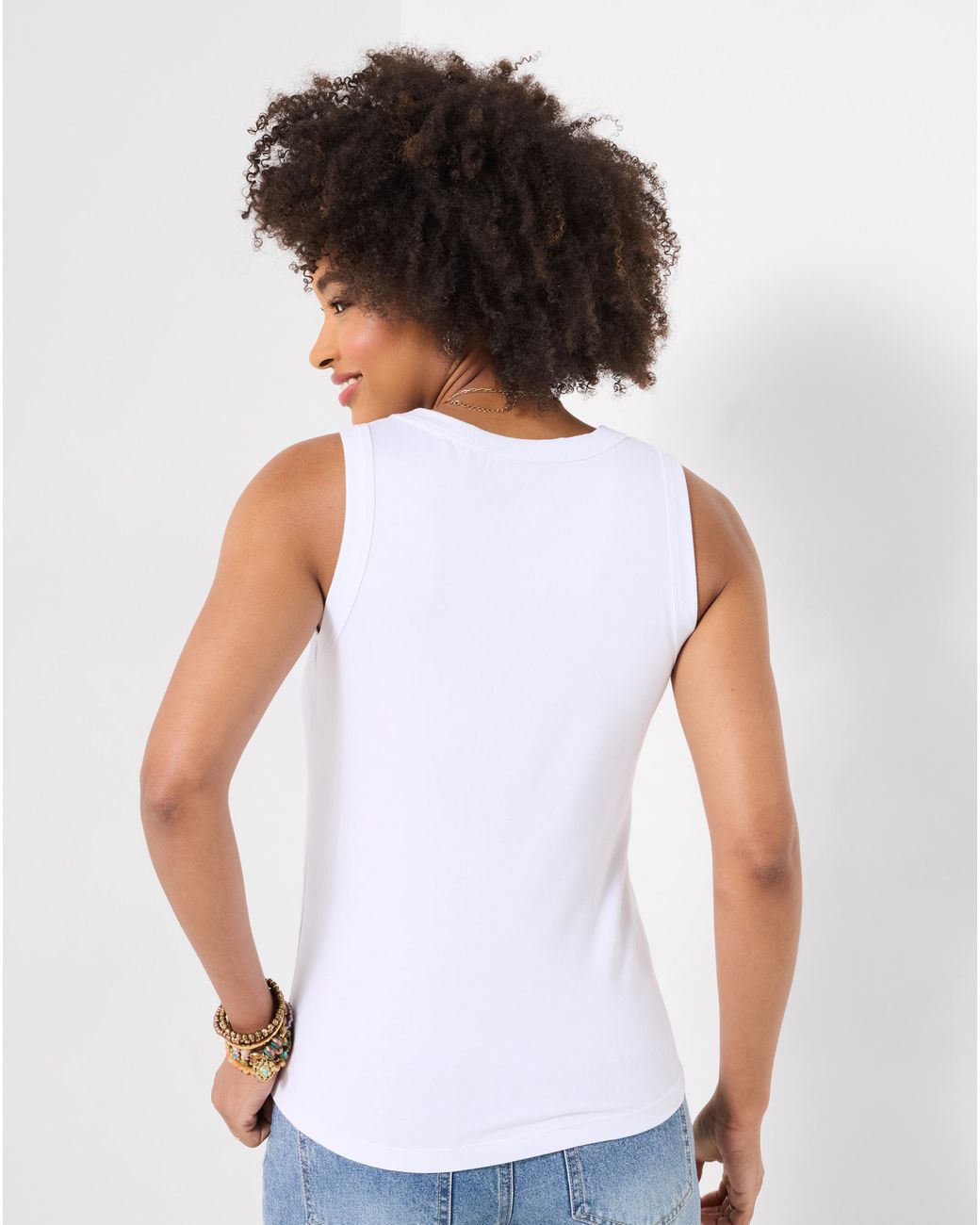Joe Browns White Ice Cream Days Vest