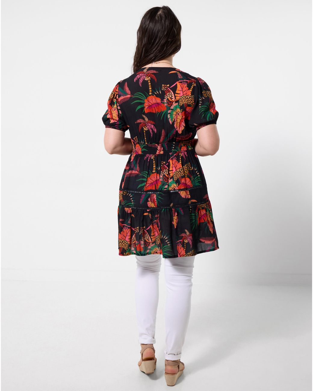 Joe Browns Red Tropical Paradise Tunic