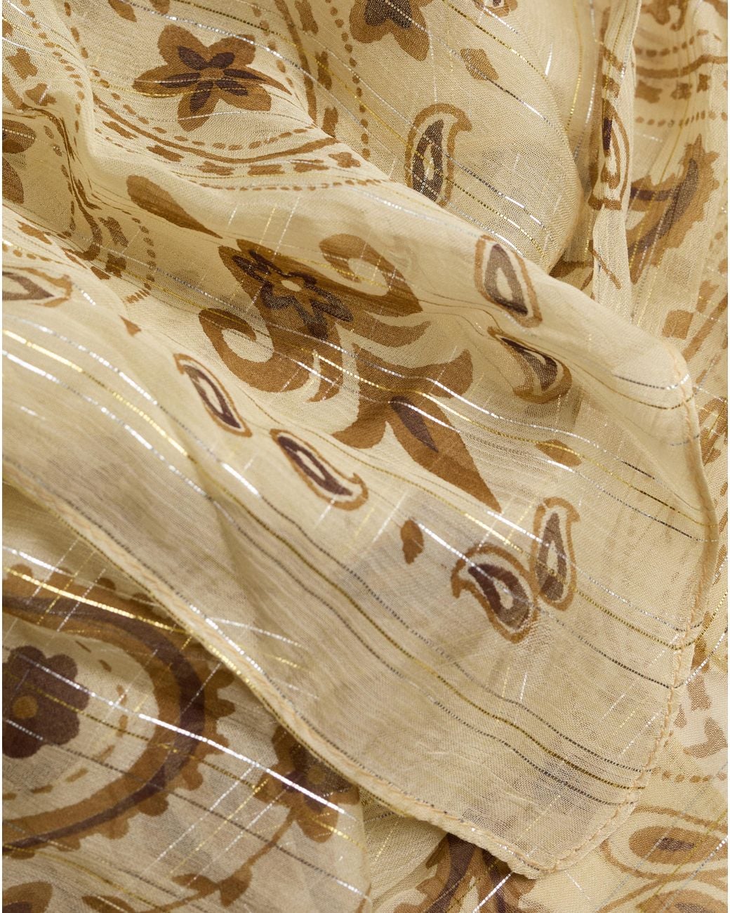 Mango Metallic Foulard Indie