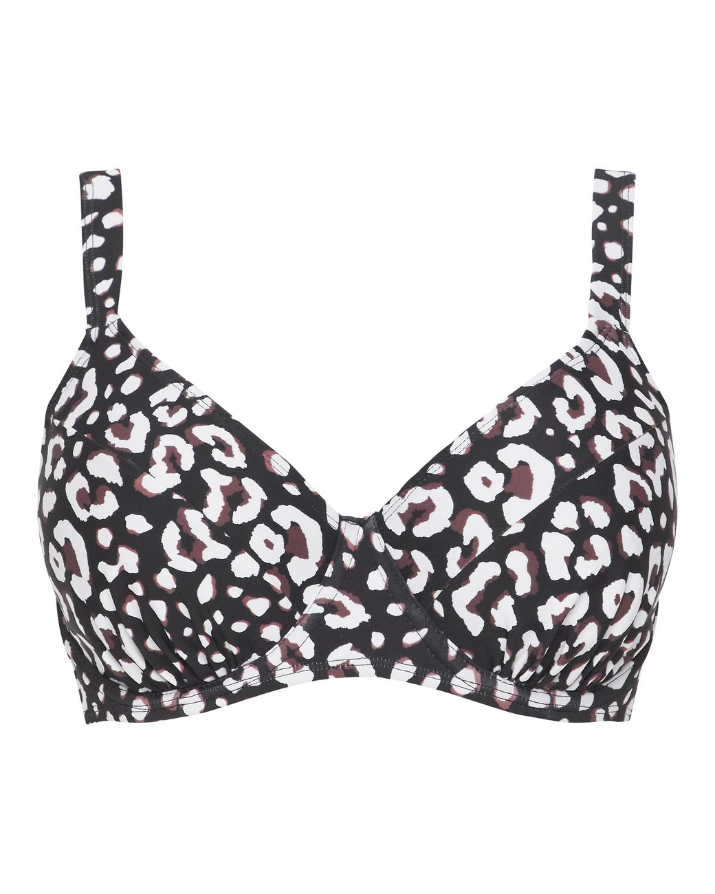 JD Williams Black Mix And Match Non Wired Bikini Top