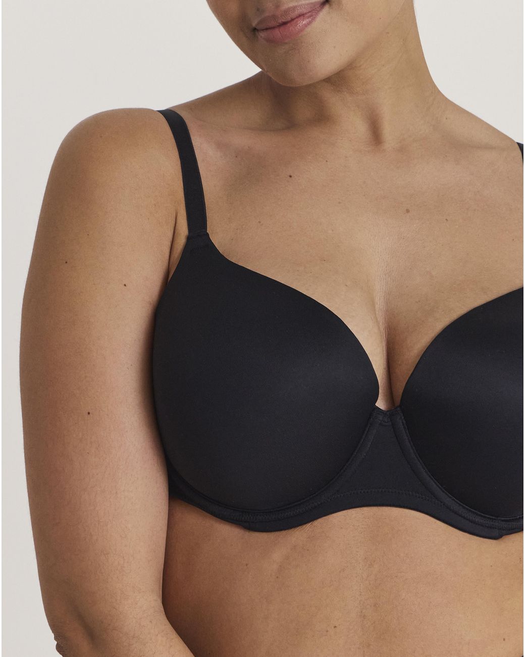 Pretty Secrets Black 2 Pack Smoothing Microfibre T-Shirt Bras
