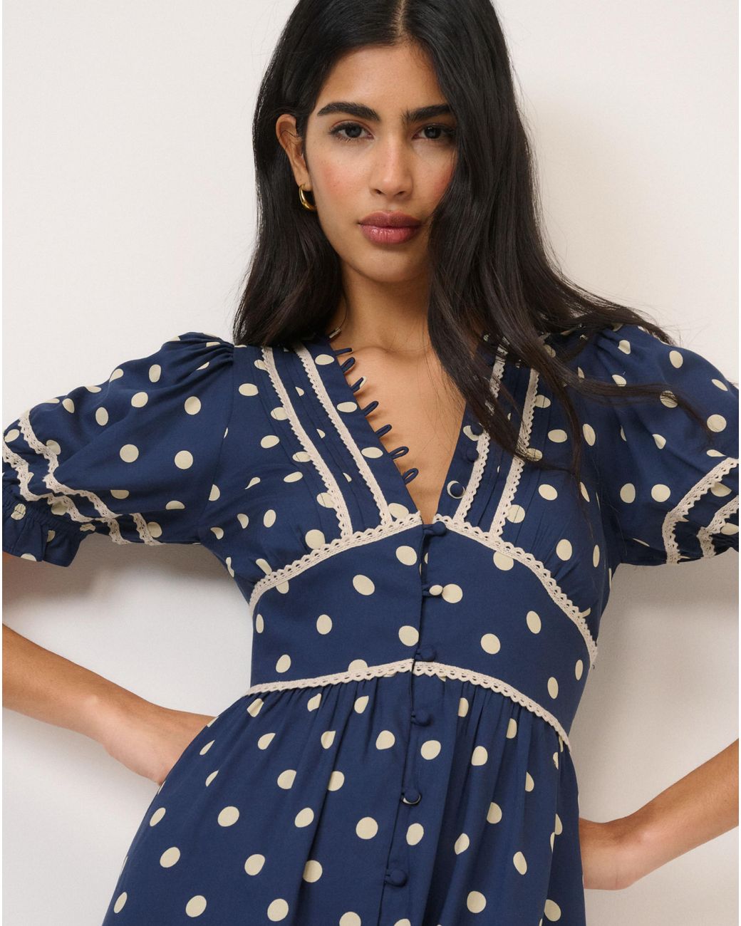 Nobody's Child Blue Nc Saffy Midi Dress