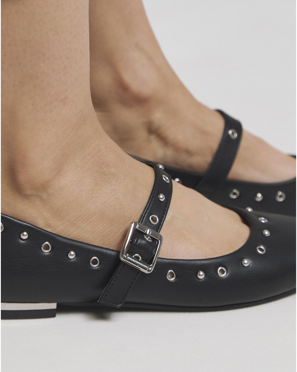 Simply Be Blue Embellished Mary Jane Shoes Ex Wide Fit