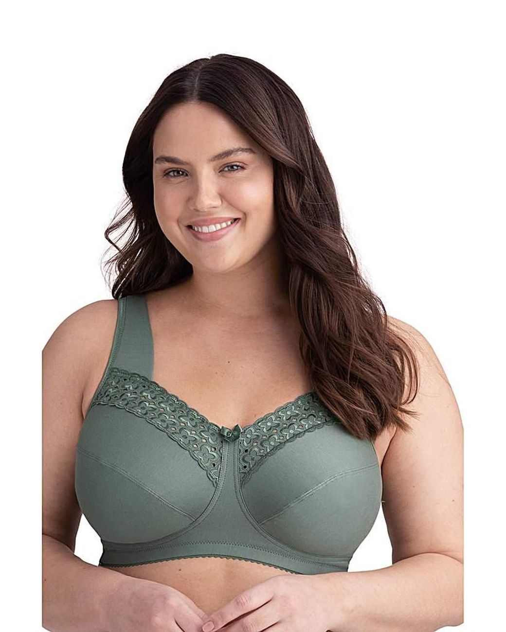 Miss Mary Of Sweden Green Miss Mary Broderie Anglaise Bra