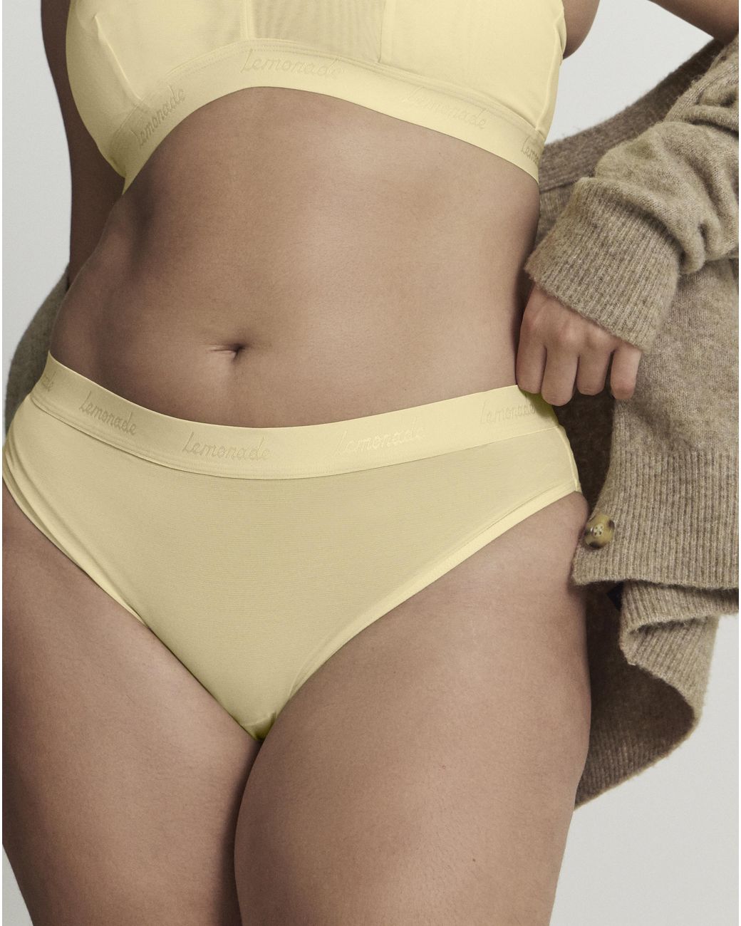 Lemonade Dolls Brown Soft Mesh Brief