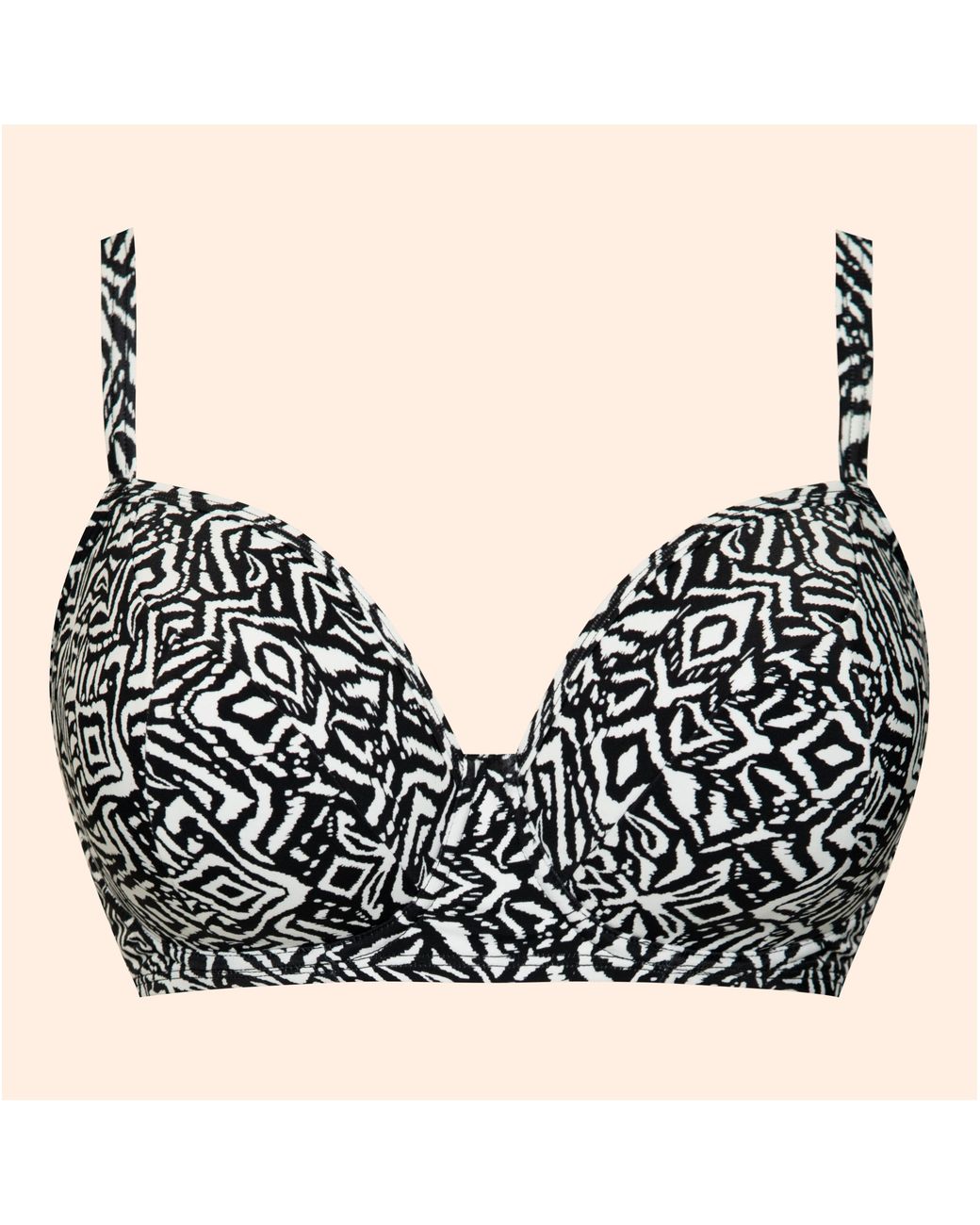 Curvy Kate Multicolor Swim Wild Horizon Bikini Top