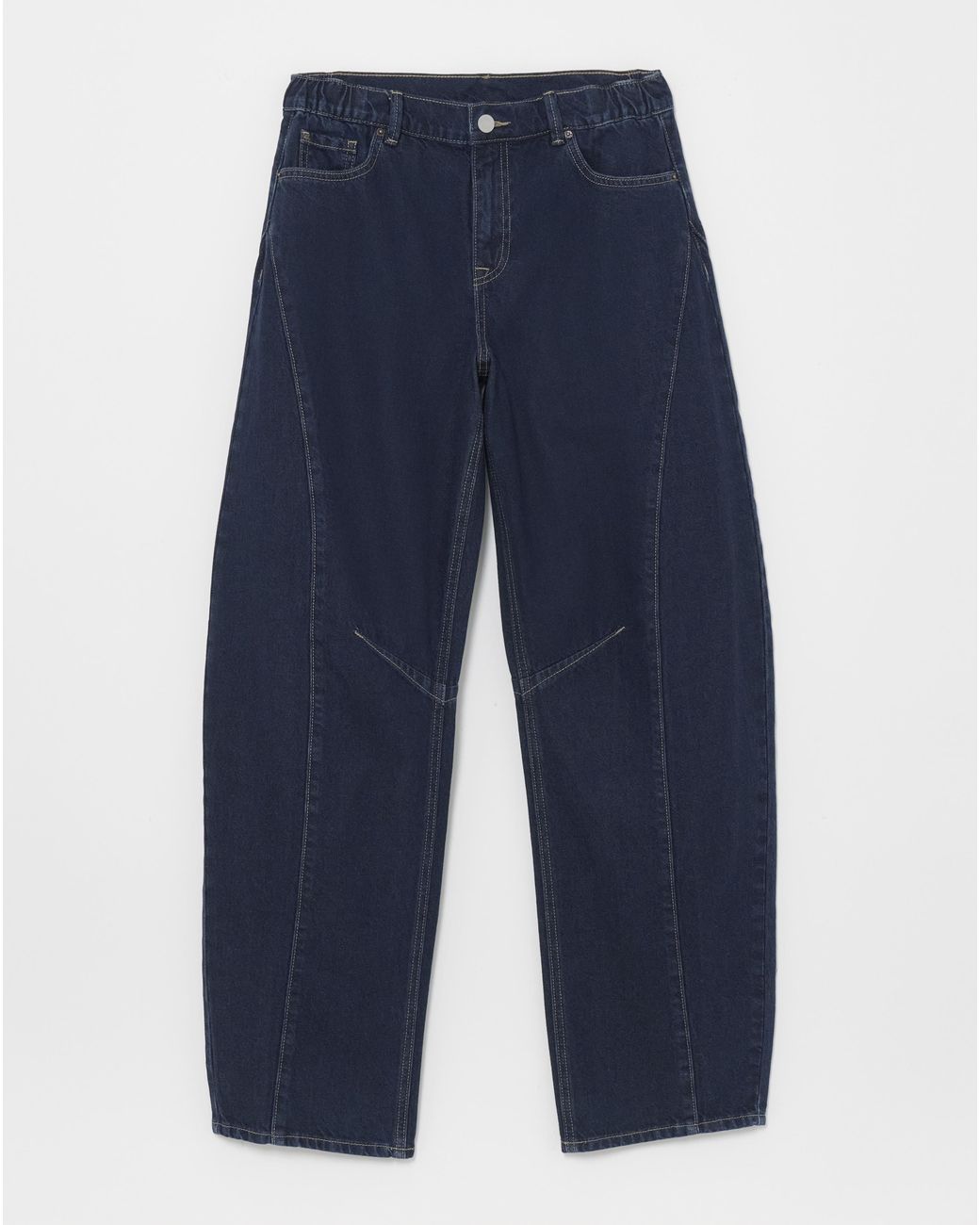 Simply Be Blue Authentic Tapered Leg Jeans