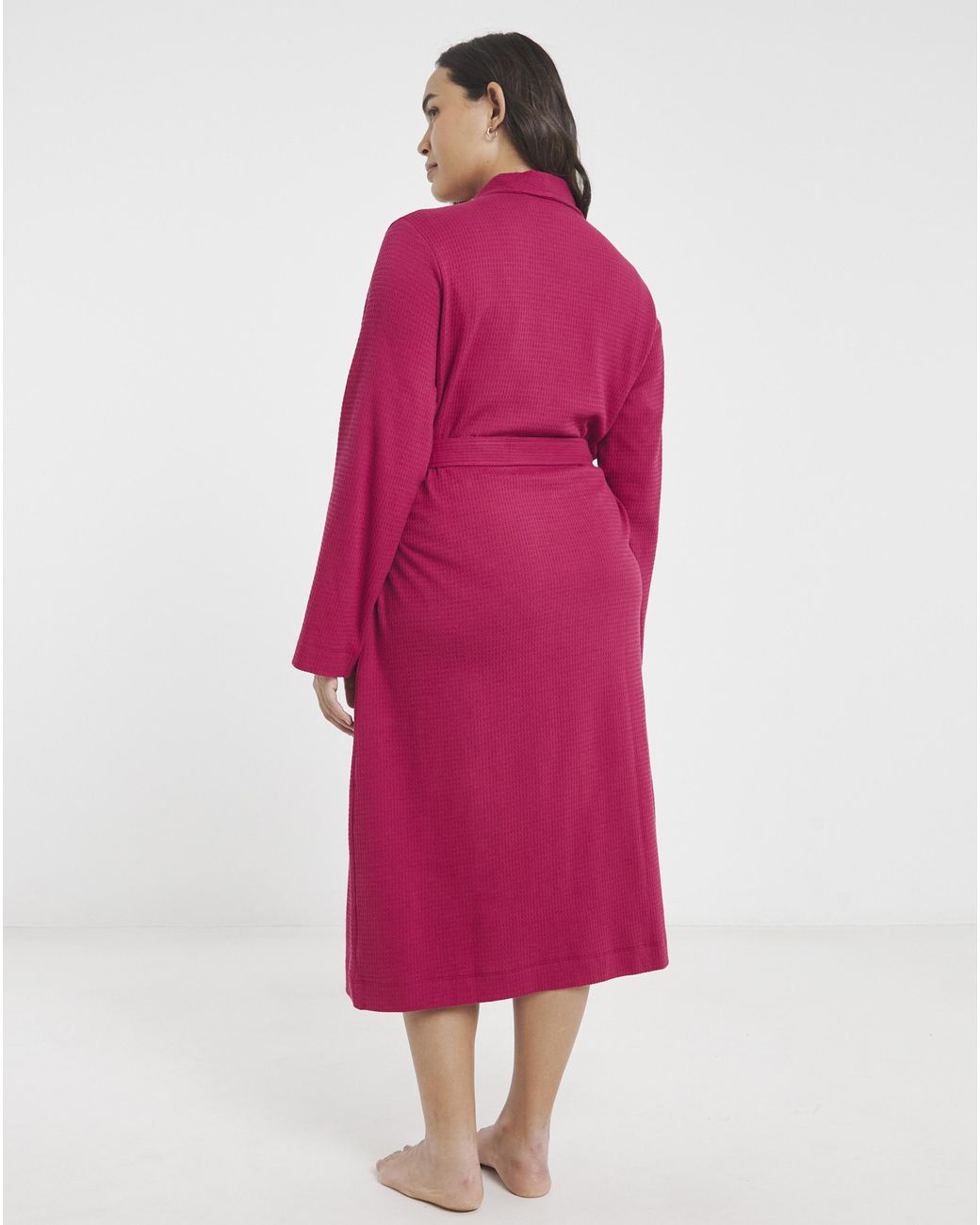 Pretty Secrets Red Waffle Gown