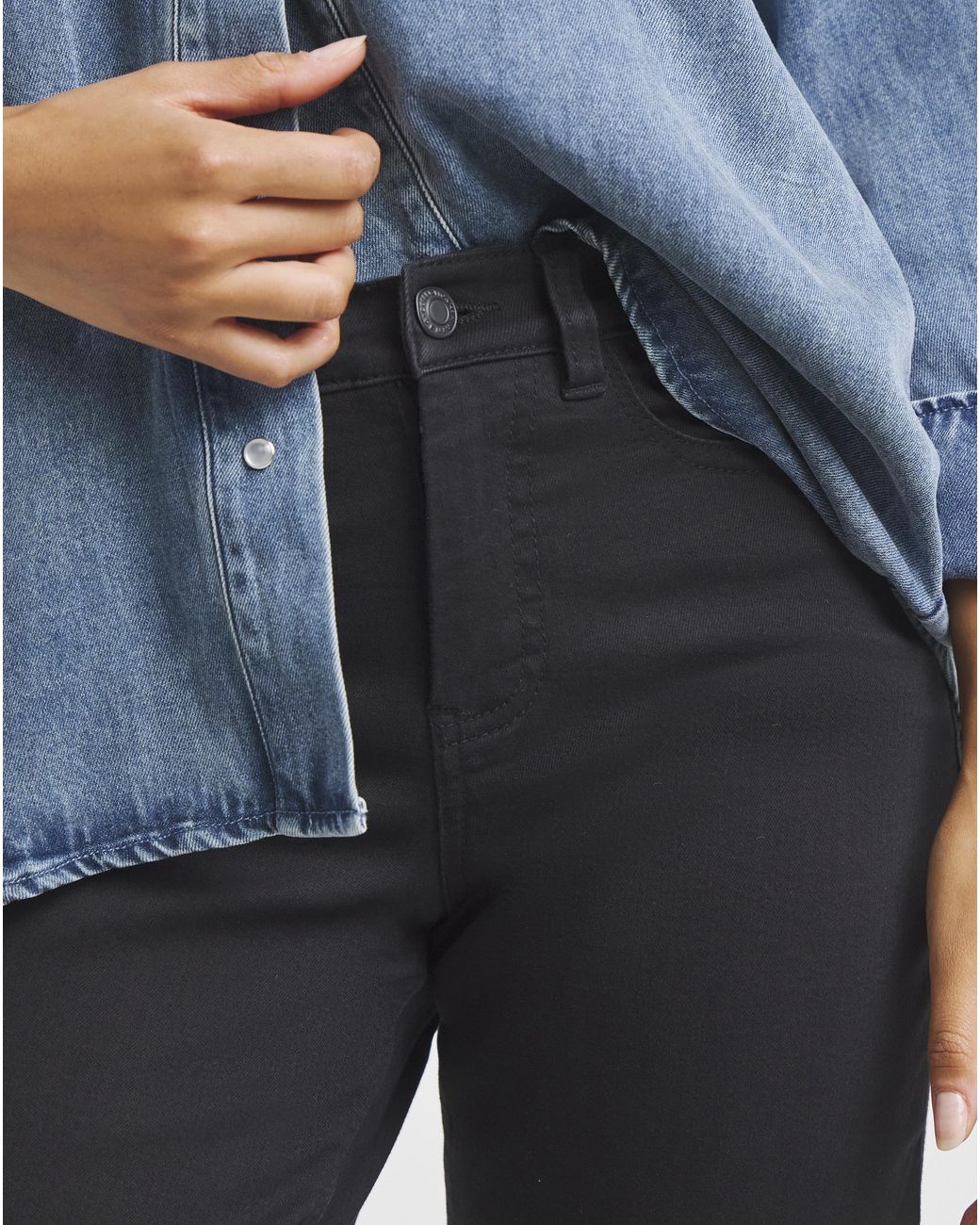 Simply Be Blue 24/7 Wash Boyfriend Jeans