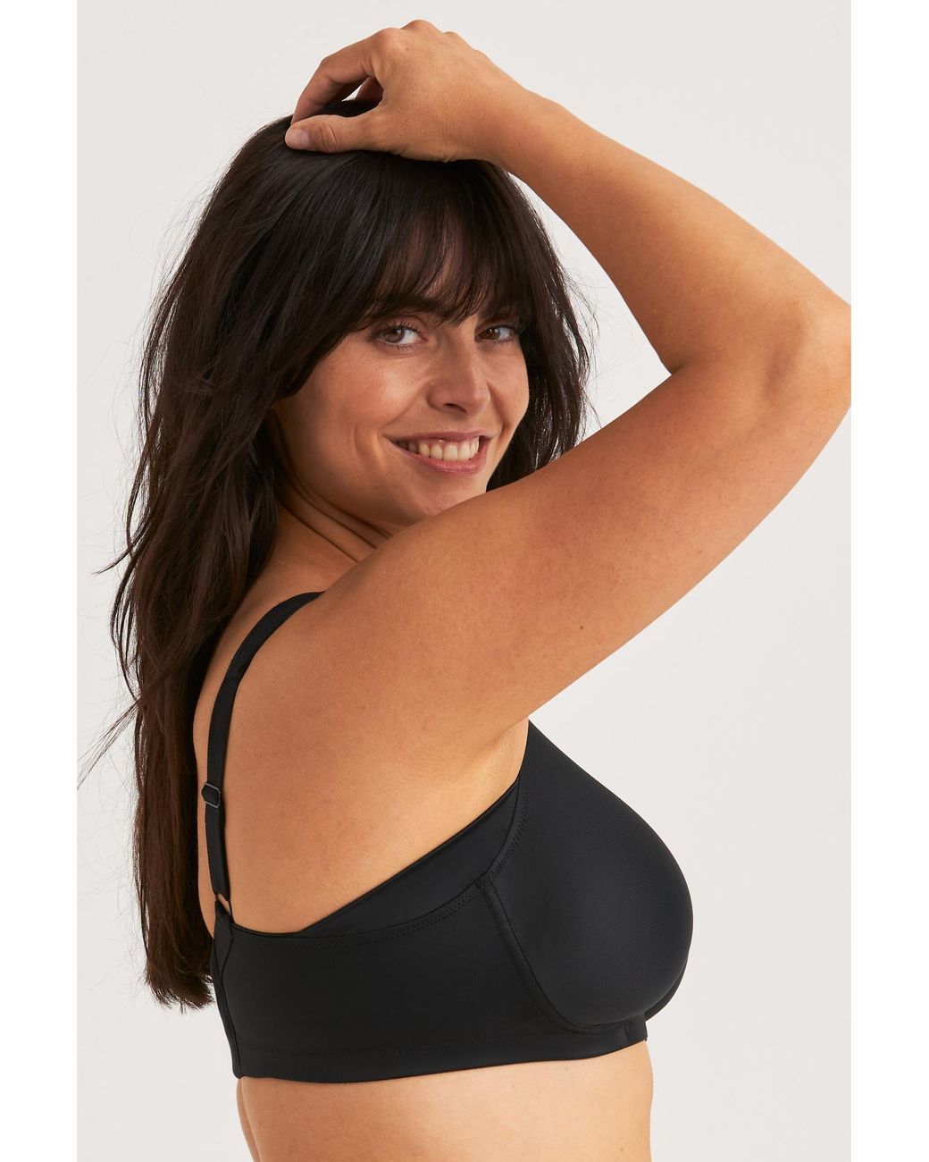 Miss Mary Of Sweden Black Miss Mary Stay Fresch Soft Comfort Bra