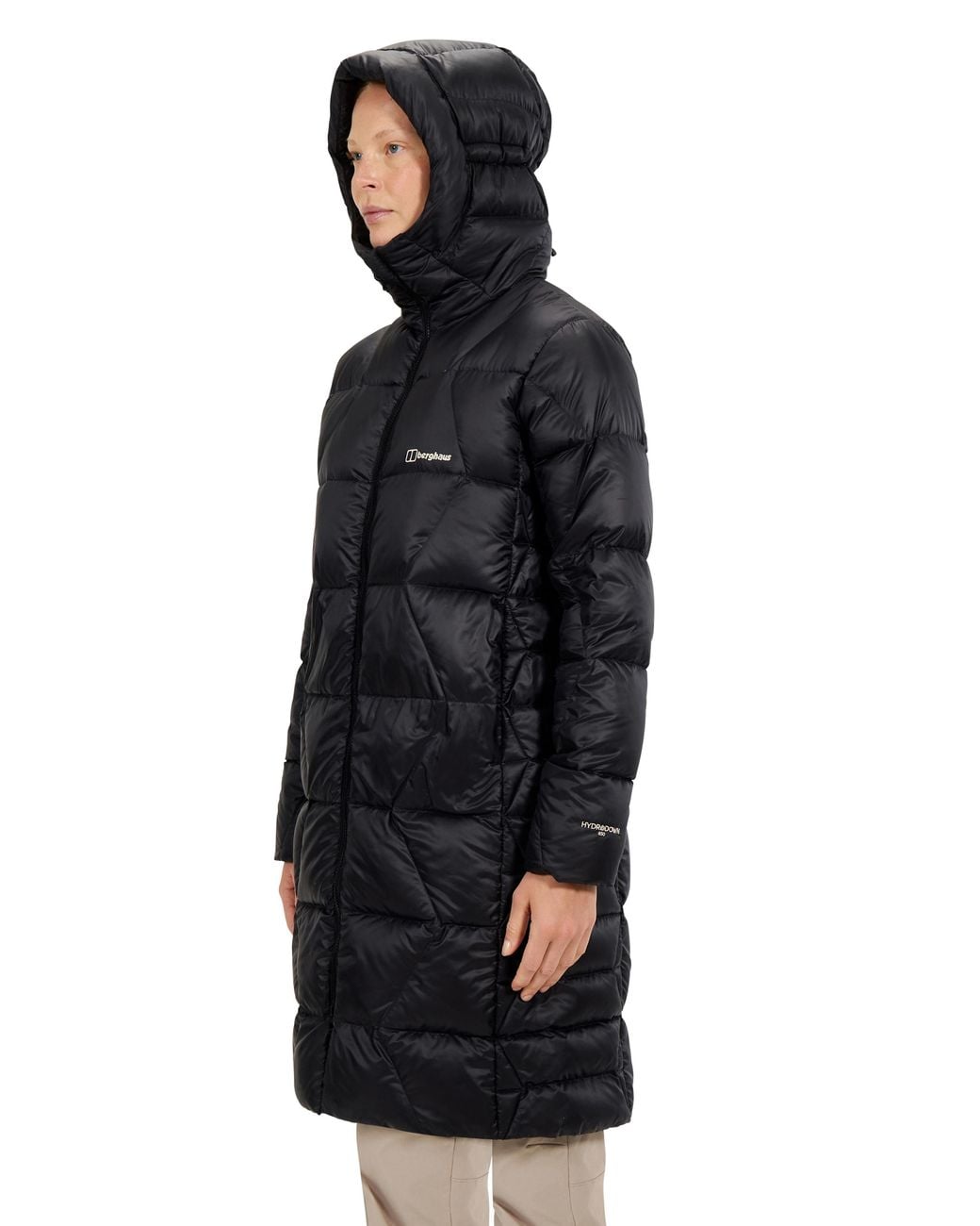 Berghaus Black Explorer Long Down Jacket