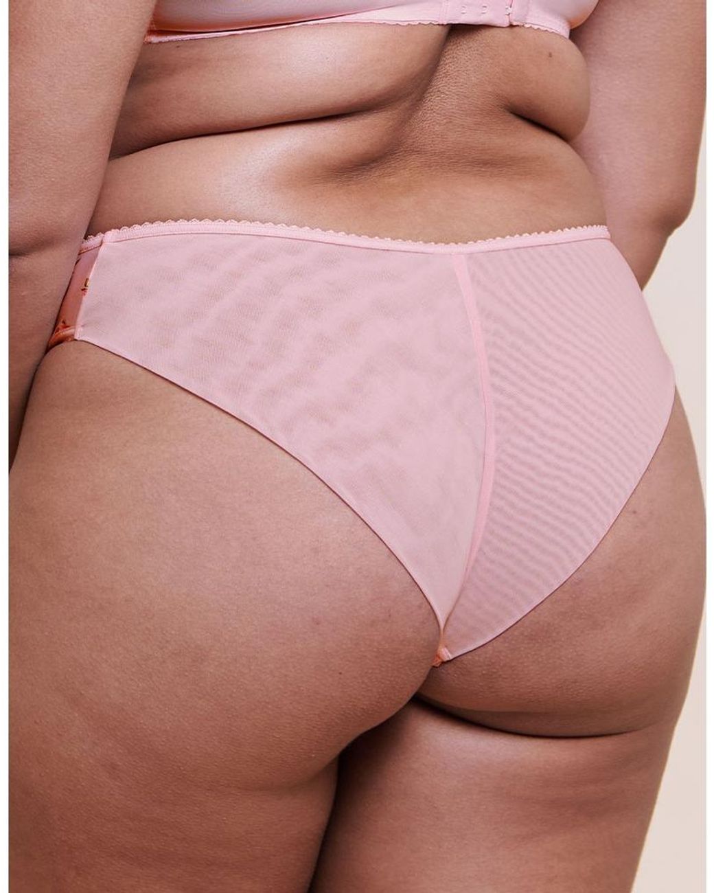 Curvy Kate Pink Spellbound Brazilian Brief