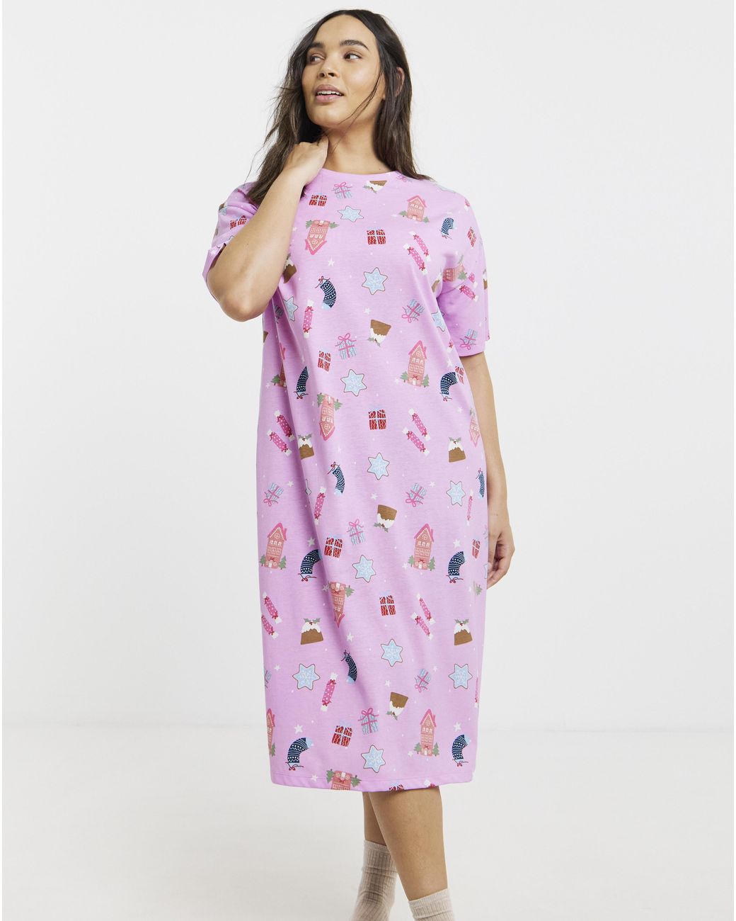 Simply Be Pink Value 2 Pack Nighties
