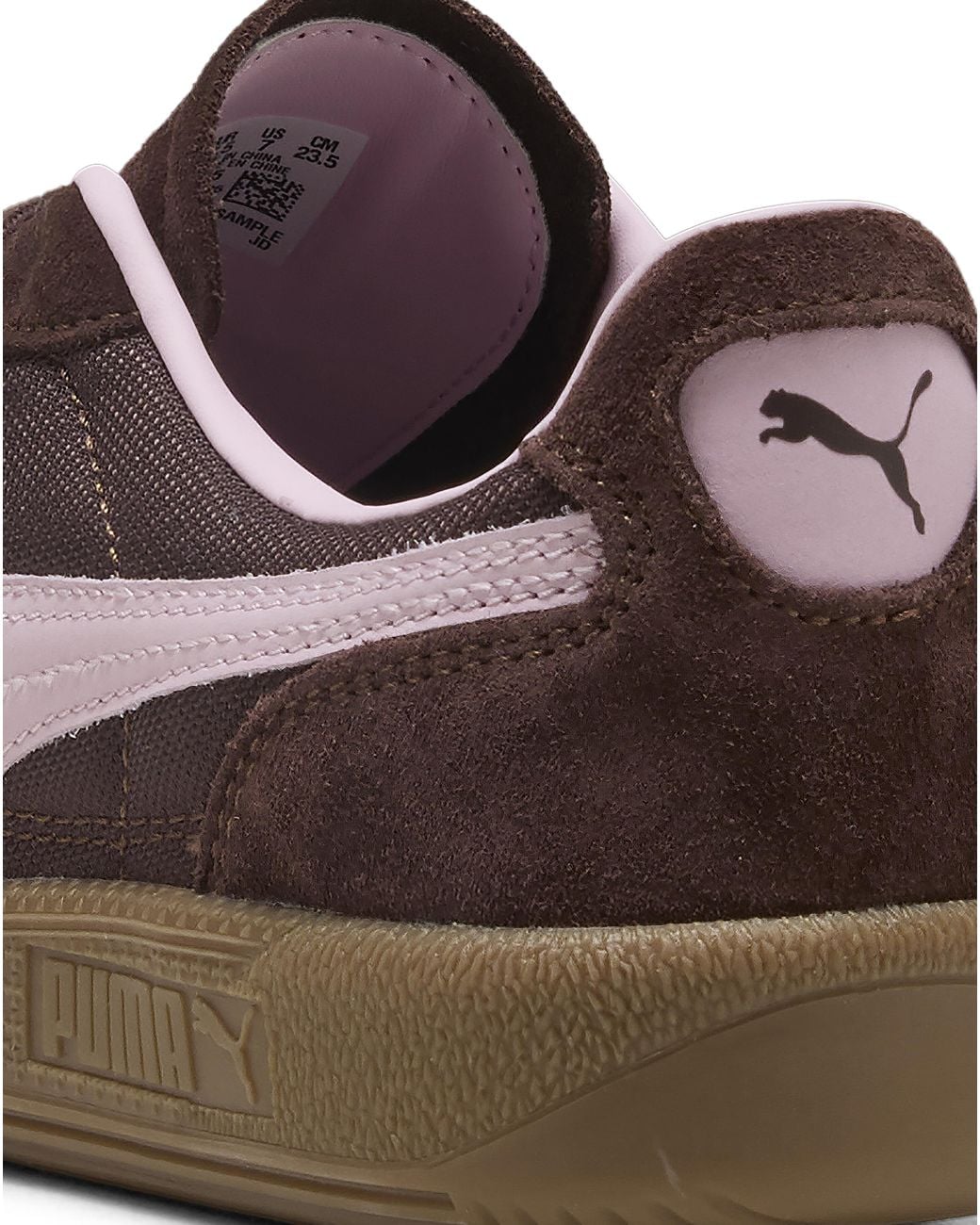 PUMA Brown Palermo Vintage Sneakers