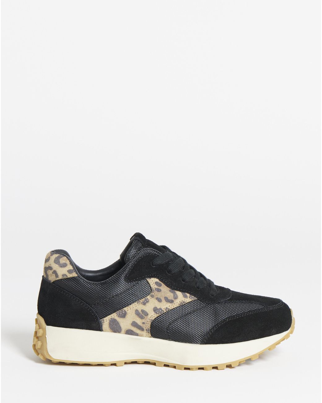 Simply Be Blue Retro Runner Trainer Wide Fit
