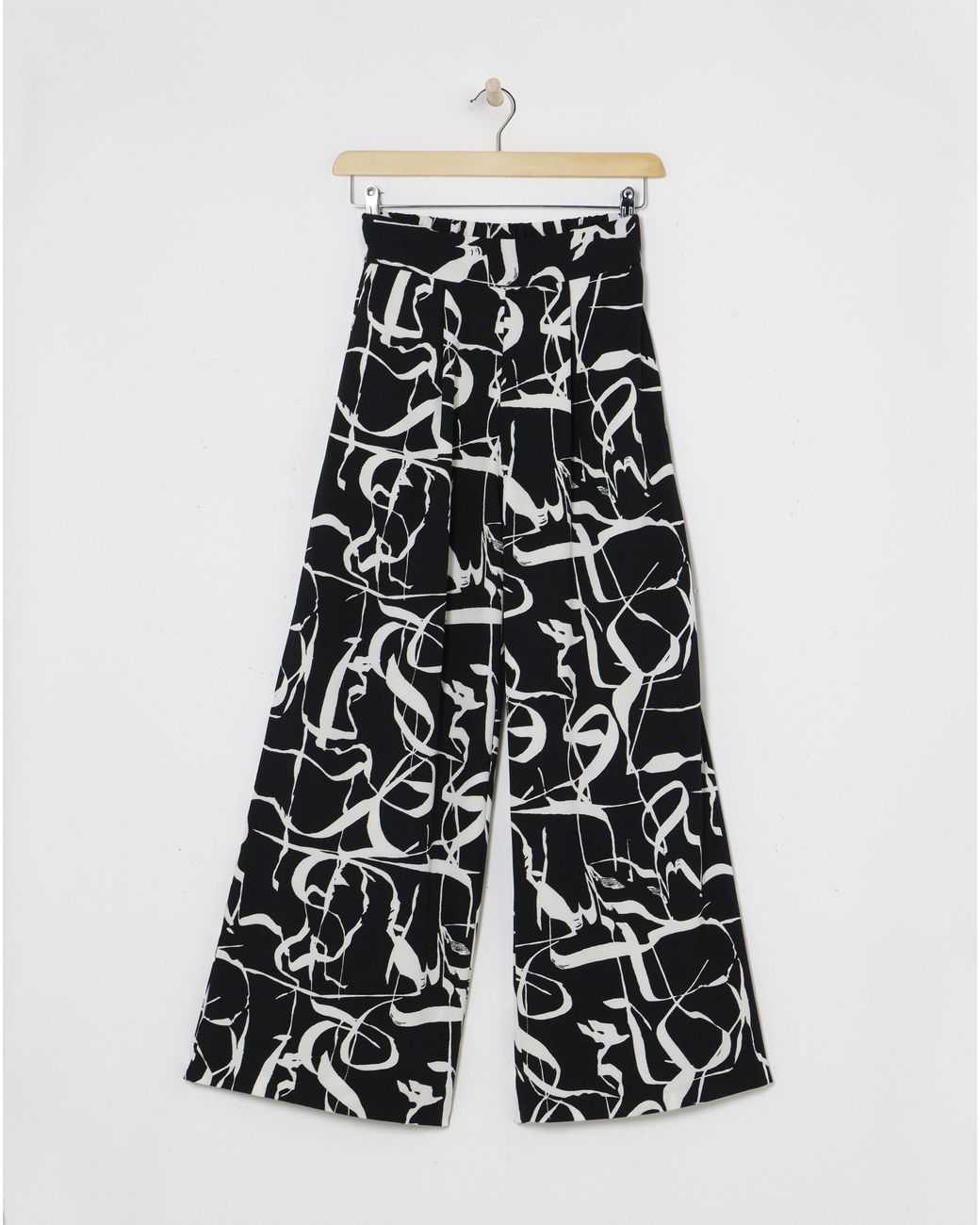 Joanna Hope Black Wide Leg Trousers