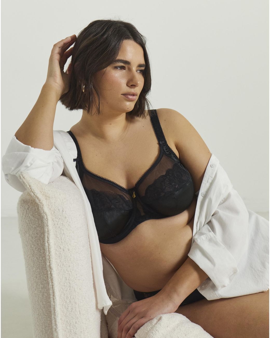 Elomi Black Cate Allure Full Cup Bra