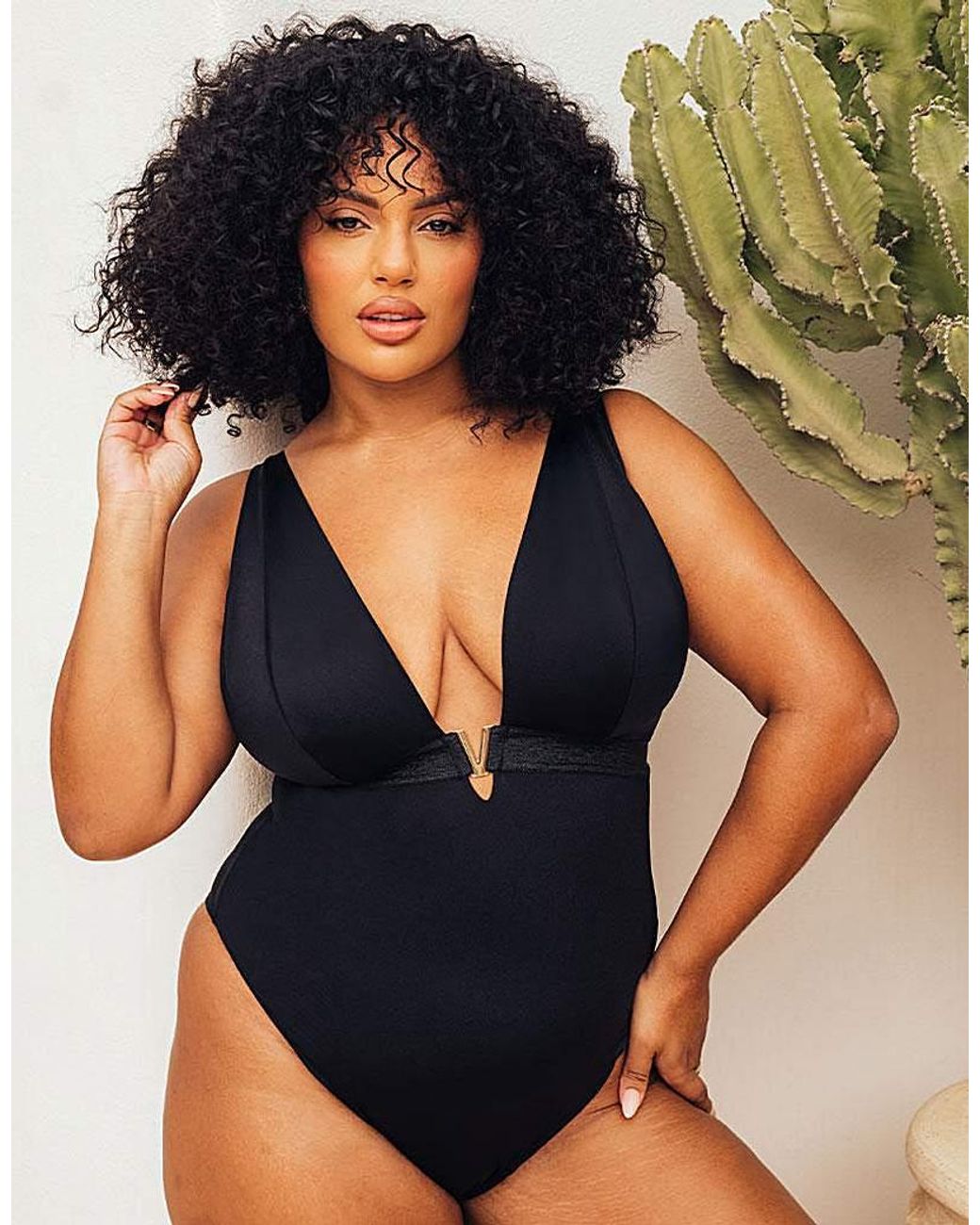 Curvy Kate Blue Siren Seas Non-Wired Swimsuit