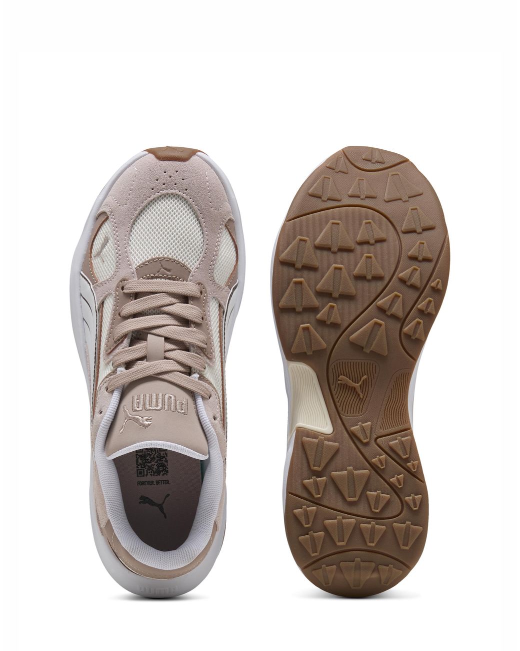 PUMA White Insphere Muse Trainers
