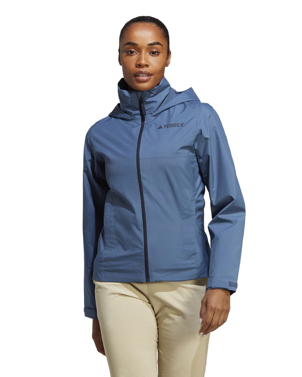 Adidas Blue Terrex Rain Ready Jacket