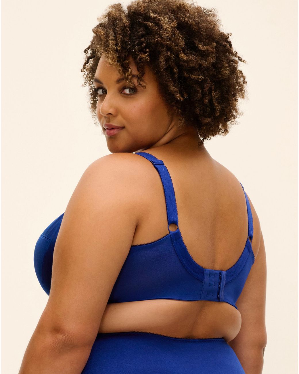 Goddess Blue Keira Full Cup Wired Bra