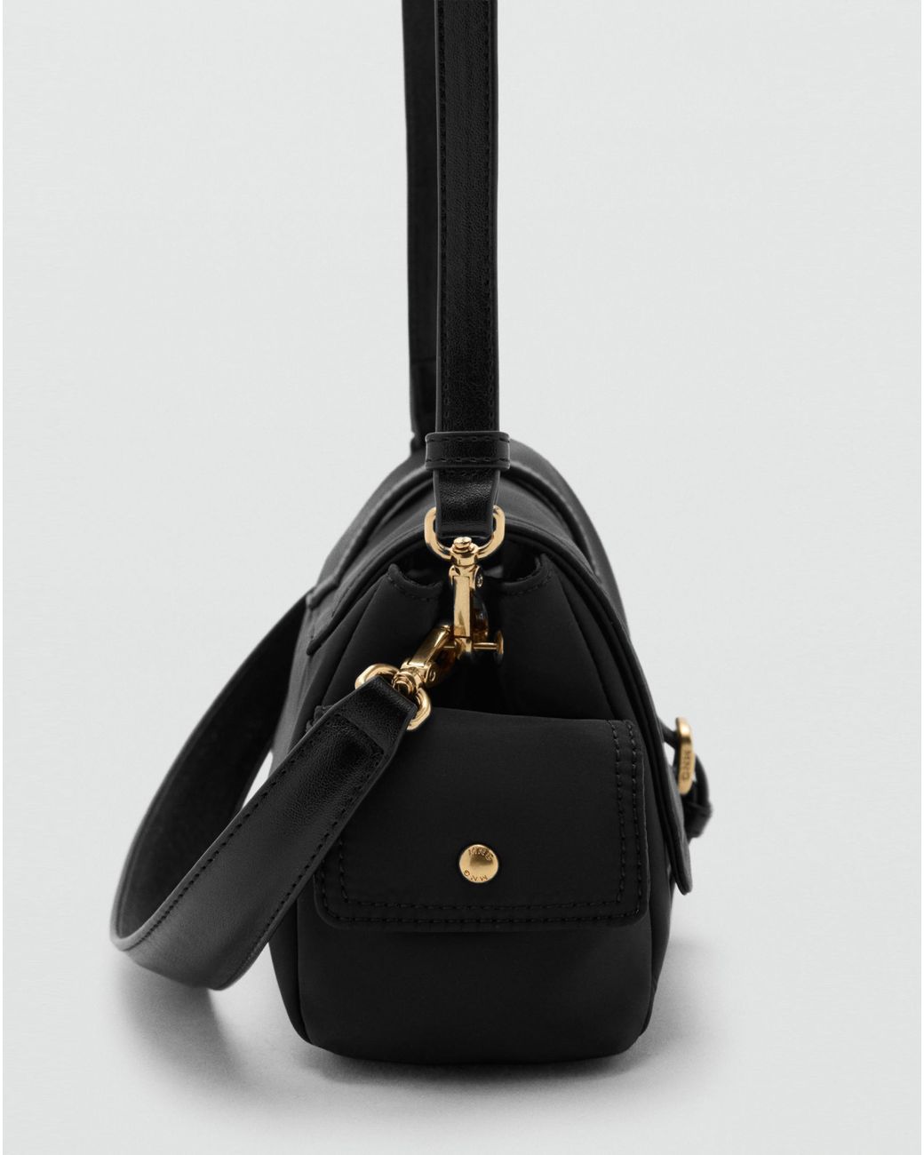 Mango Black Shoulder Bag