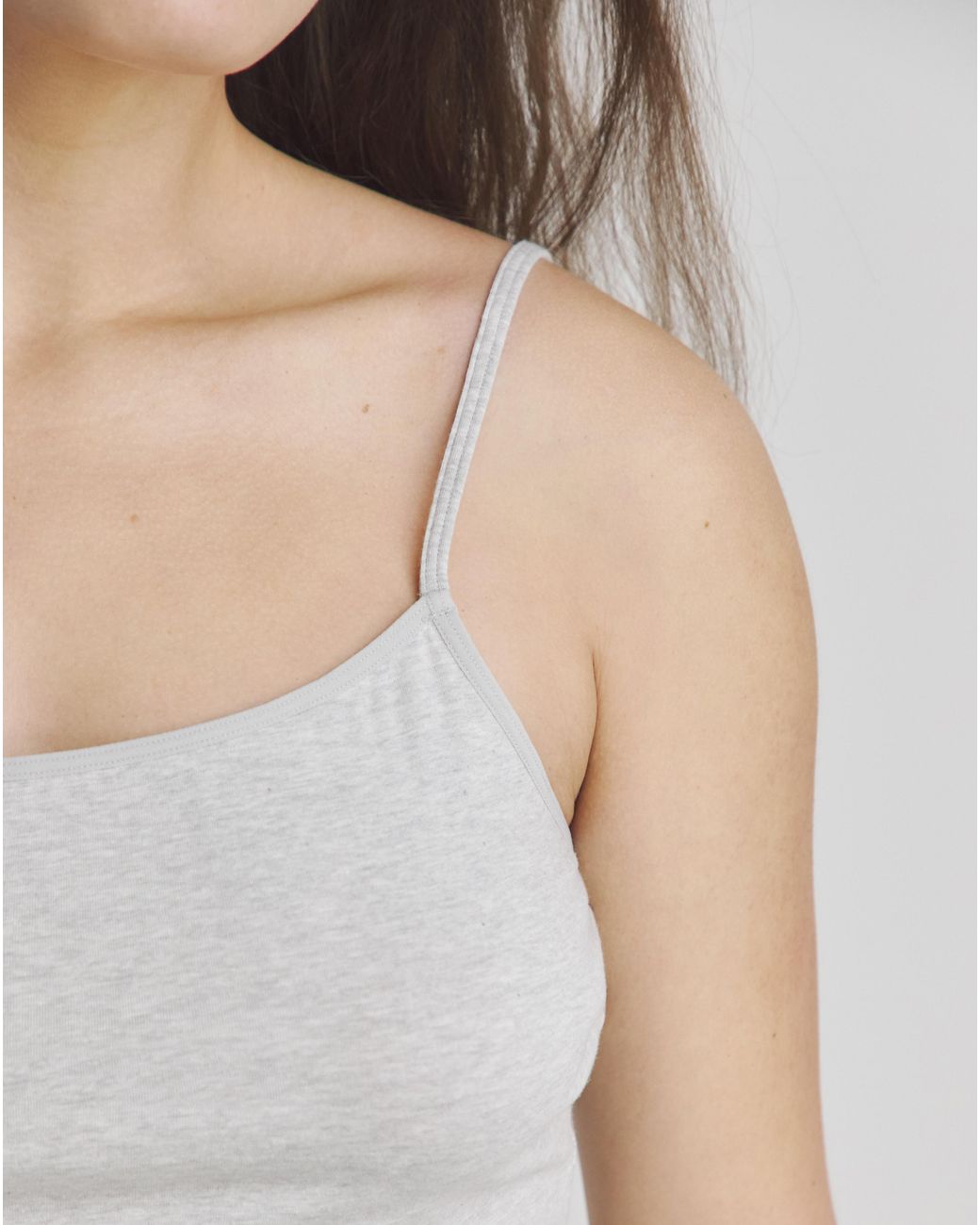Pretty Secrets Gray 3 Pack Cotton Vests