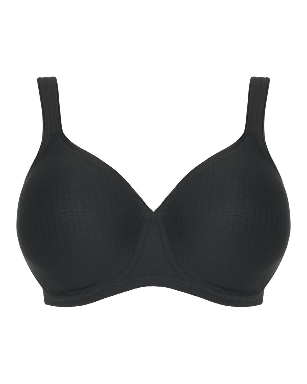 Triumph Black Modern Cotton Wired Bra