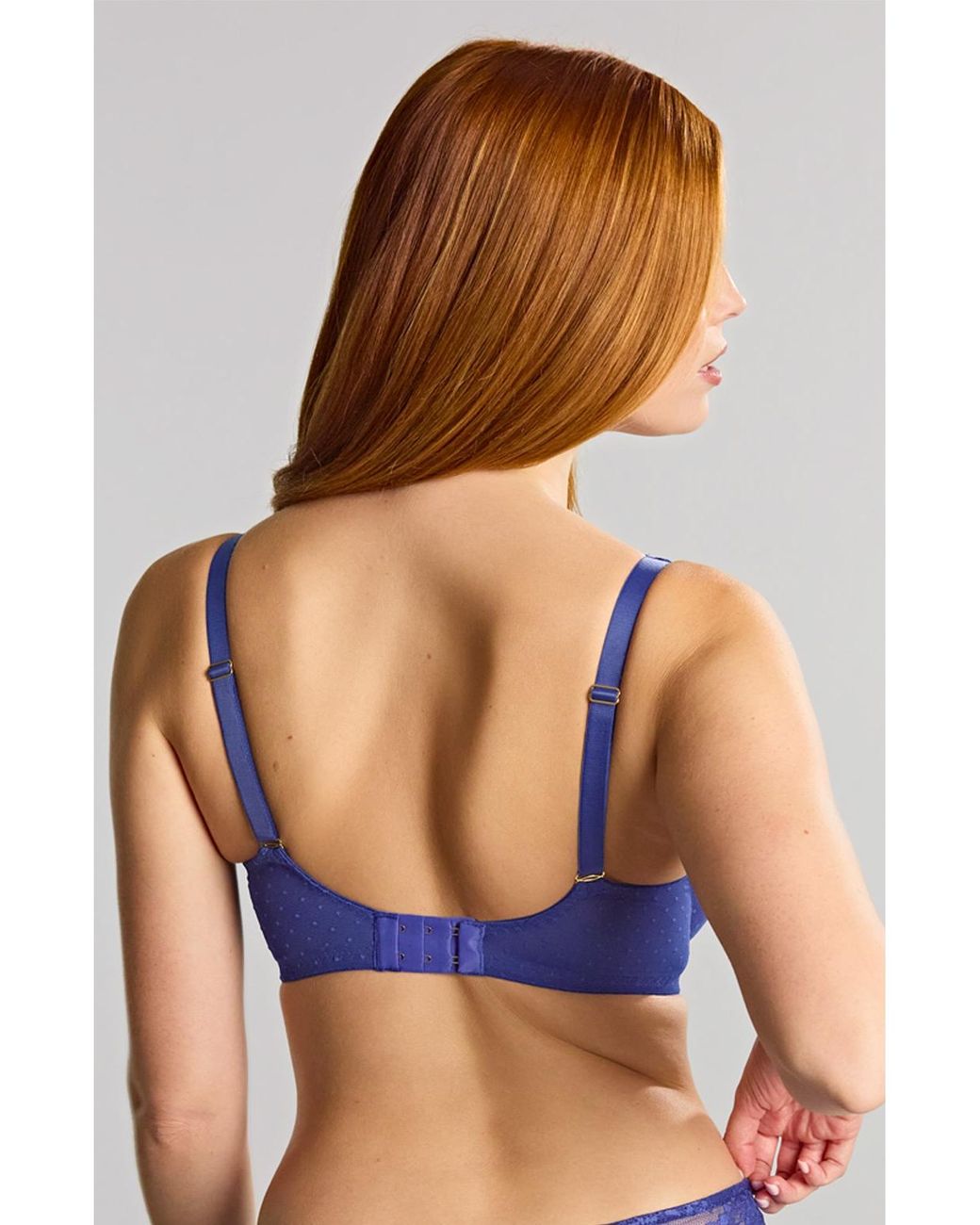 Panache Blue Heidi Plunge Wired Bra