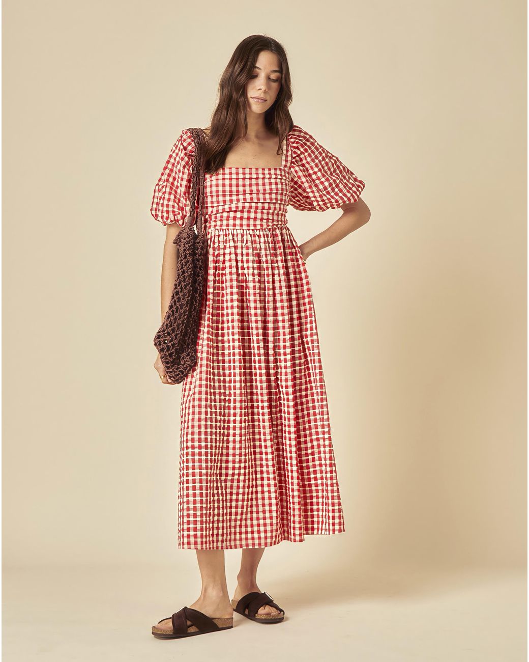Nobody's Child Pink Nova Midi Dress
