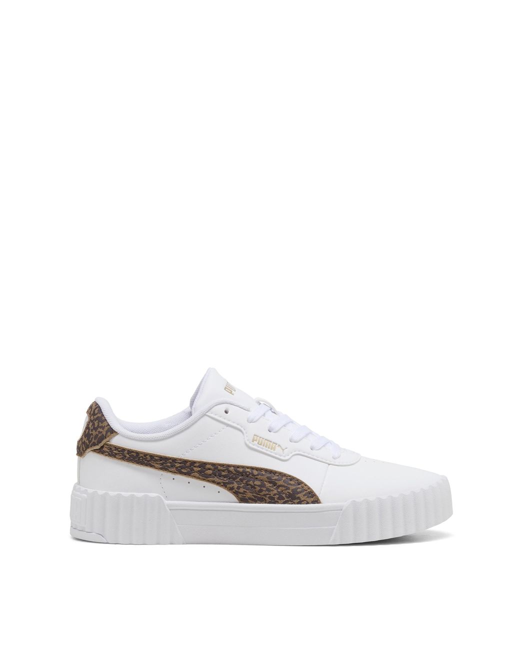 PUMA White Carina 3.0 Feline Trainers