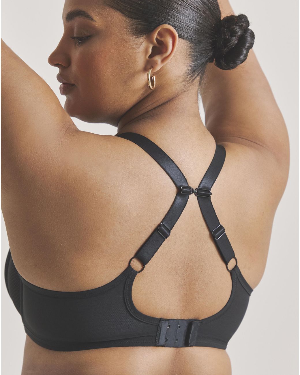 Elomi Black Tiernie Plunge Wired Bra