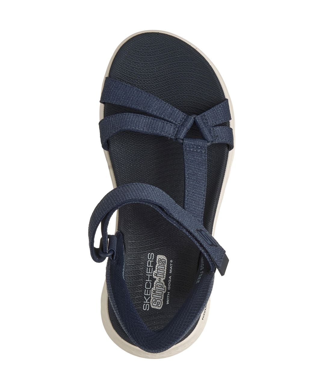 Skechers Blue Go Walk Illuminate Sandals Wf