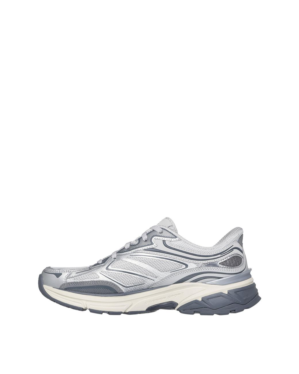 Skechers White Stamina Sport Slip-Ins Trainers
