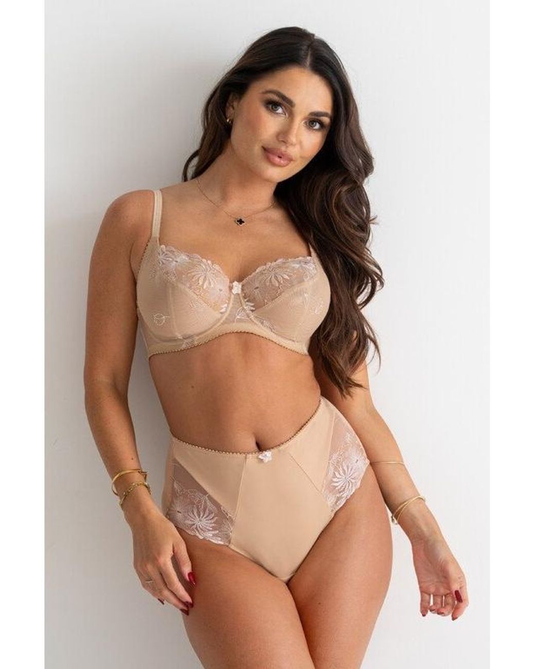 Pour Moi Brown St Tropez Full Cup Bra