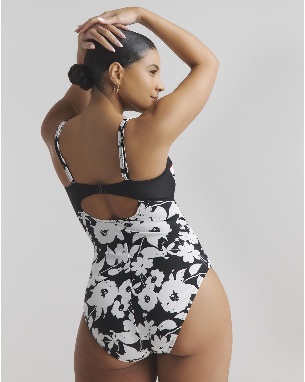 Joe Browns Multicolor Mono Print Wired Swimsuit