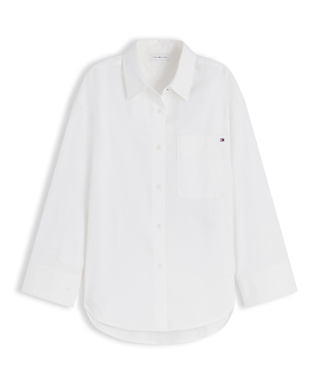 Tommy Hilfiger White Modern Poplin Shirt