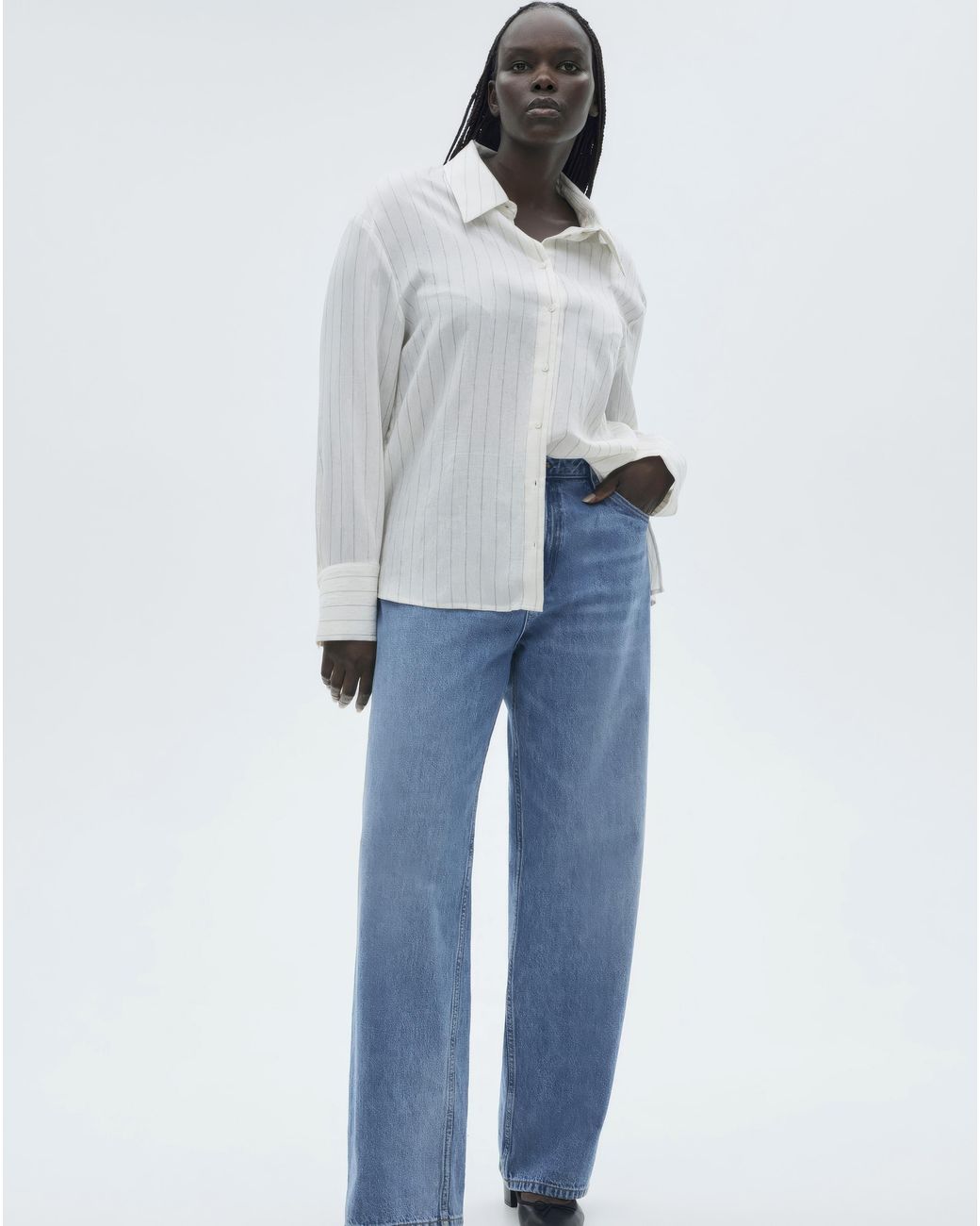 Mango Gray Shirt Cortazar
