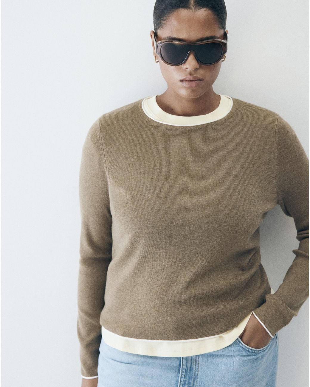 Mango Gray Sweater Luccapk