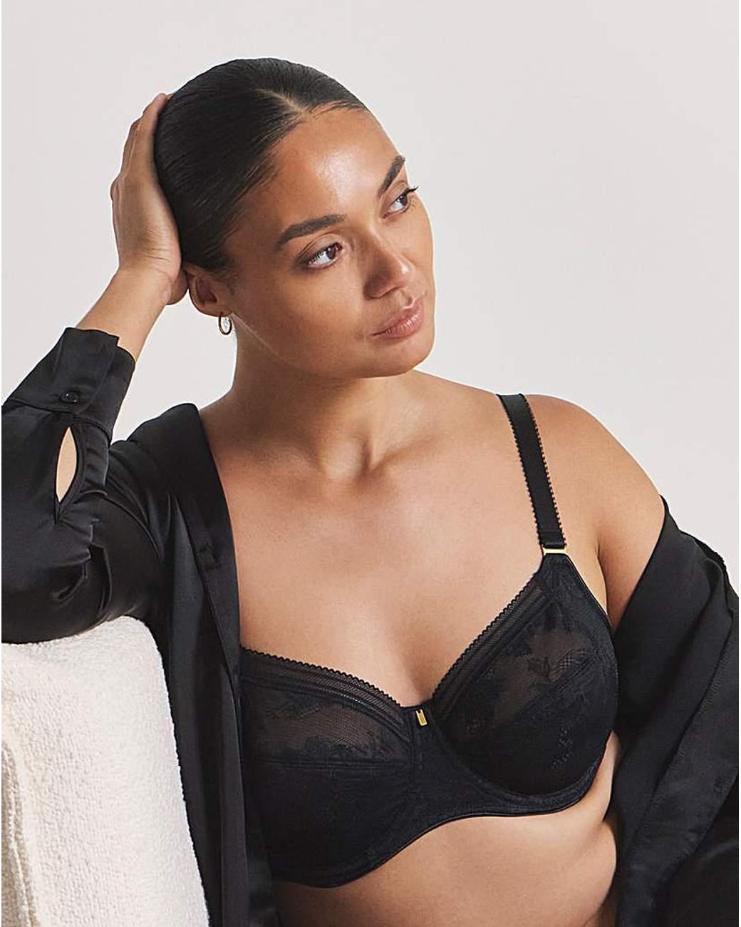 Fantasie Black Fusion Lace Full Cup Bra