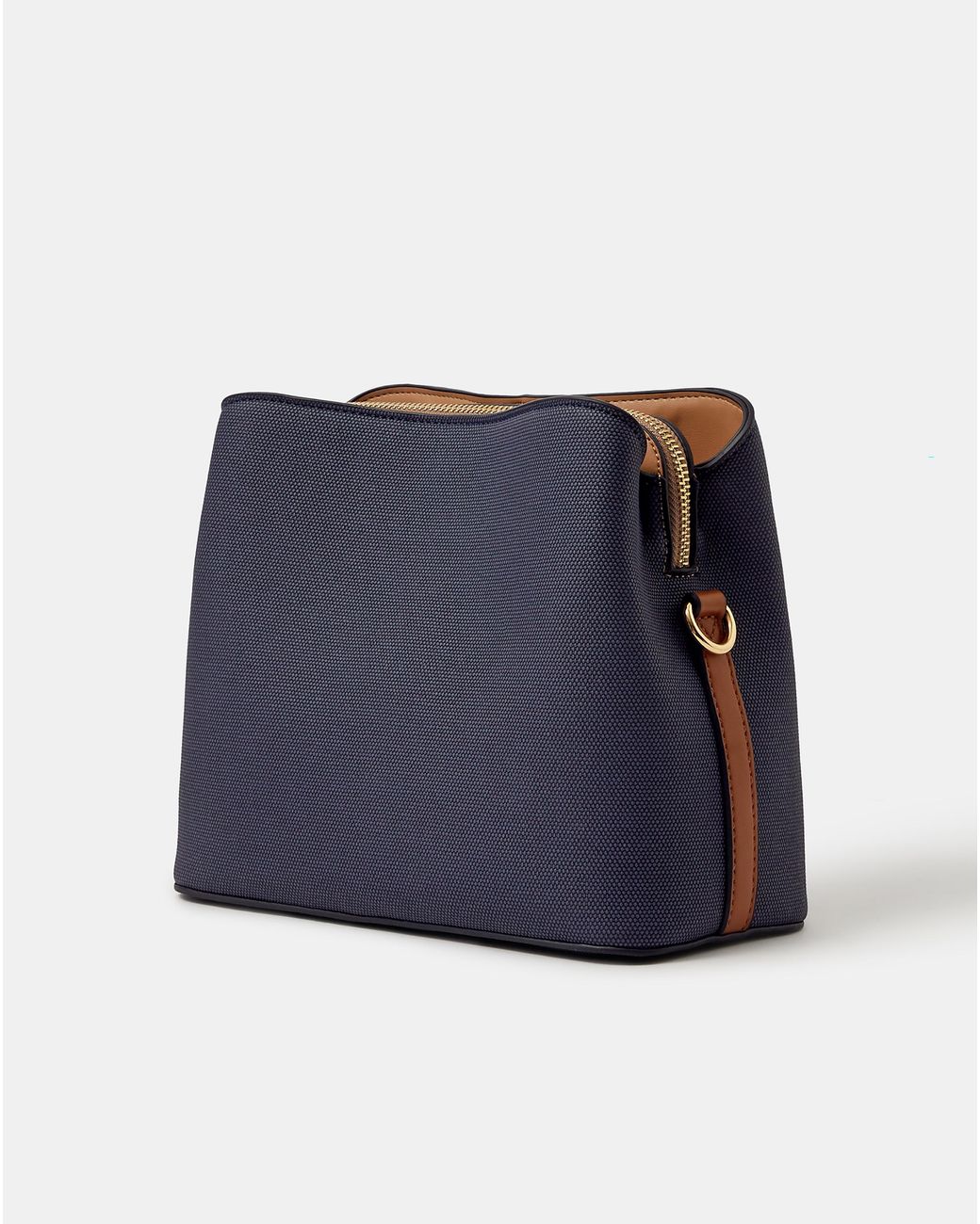 Accessorize Blue Webbing Strap Crossbody Bag