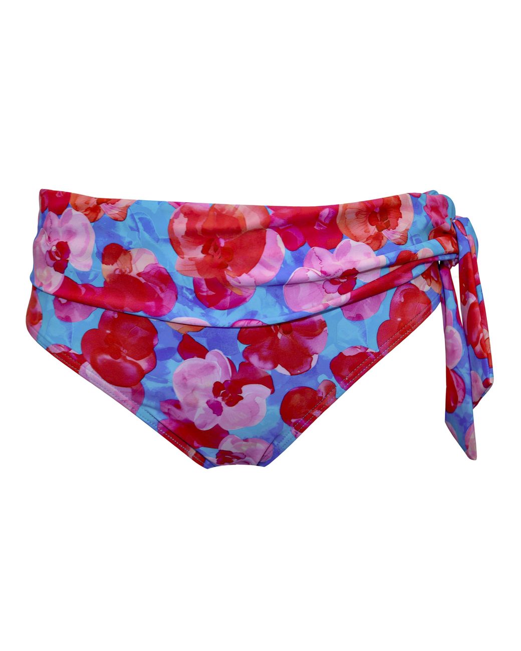 Pour Moi Red Marrakesh Tie Foldover Brief