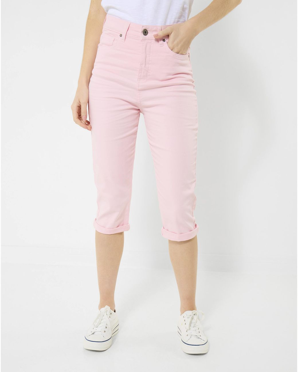 Joe Browns Pink Spring Gardens Capri Pants