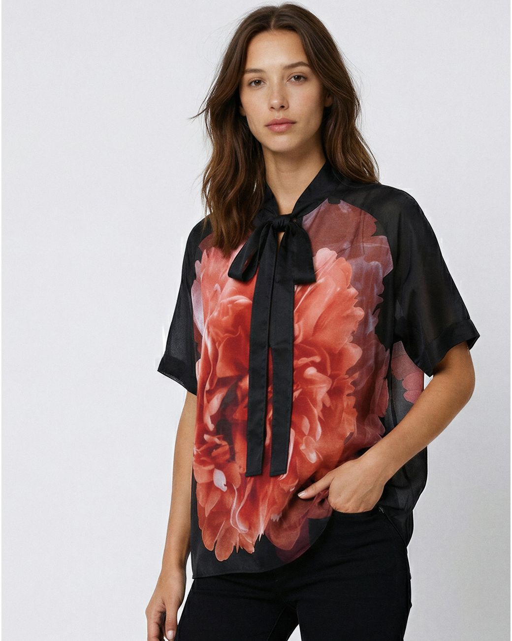 Religion Red Fiona Top